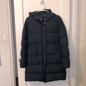 J.Crew Crewcuts Navy Blue Girls Puffer Coat Size 16